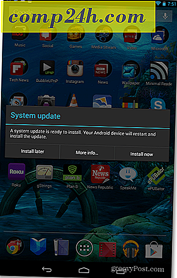 Android 4.2 Jelly Bean Update ruller ud til Google Nexus 7