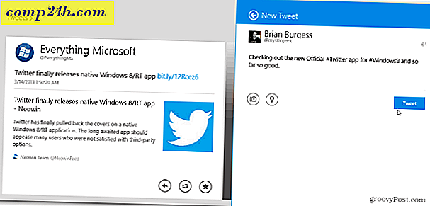 Virallinen Twitter App for Windows 8 ja RT nyt saatavilla