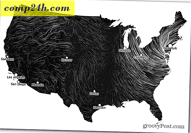 Nauti hurrikaani Sandy: n reaaliaikaisista päivityksistä tämän online-tuulikartan avulla