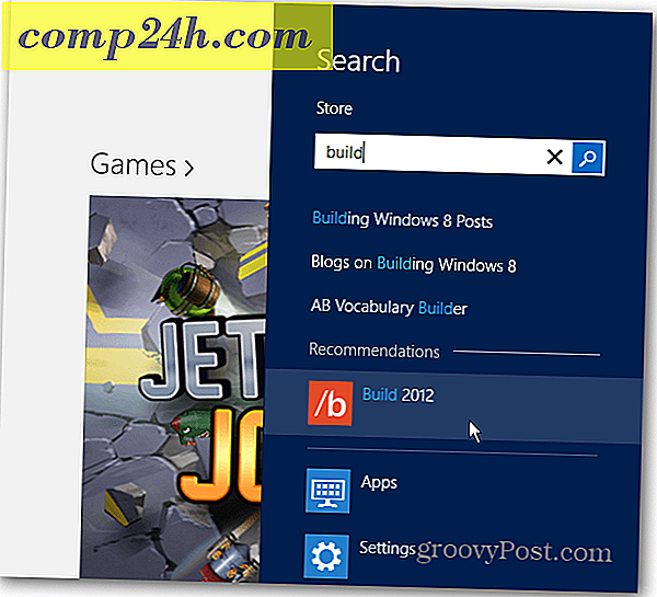 Windows 8 Build App tilgængelig i Microsoft Store