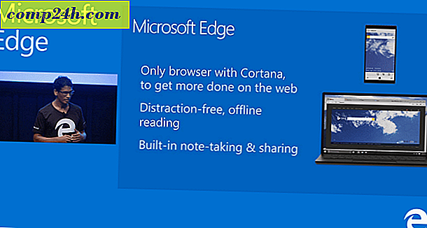 Microsoft bekräftar nya Windows 10 Edge Browser-funktioner