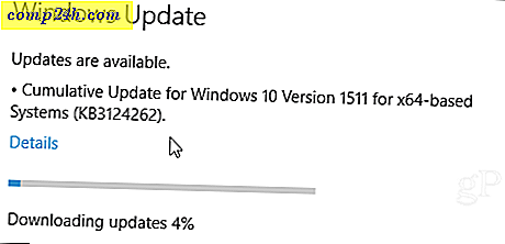 Windows 10 Ny kumulativ opdatering KB3124262 tilgængelig nu