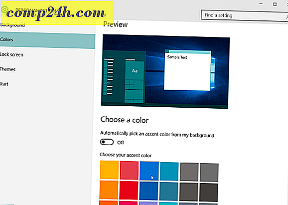 Katso uudet värivaihtoehdot, jotka tulevat Windows 10: een