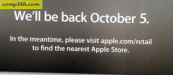 Apple iPhone 5: Før 4. oktober Intro, Nogle Apple Stores Gå Mørke