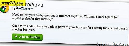 Open-With Firefox Extension Review - Starta Chrome eller IE från Firefox