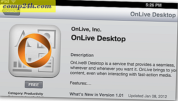 OnLive Desktop tar Windows 7 och Office 2010 till iPad