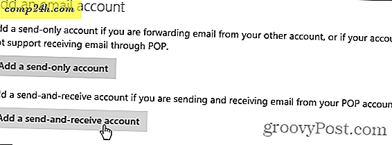 Outlook.com में अन्य खातों से ईमेल भेजें