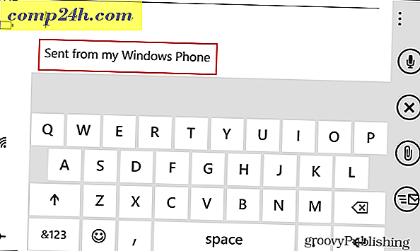 Windows Phone Tip: Skift standard e-mail signatur