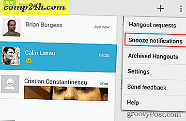 Google+ Hangouts एंड्रॉइड ऐप युक्ति: स्नूज़ नोटिफिकेशन