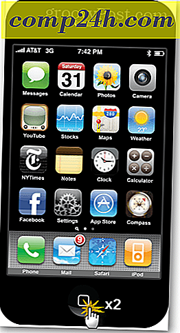 iPhone eller iPod Touch: Inaktivera automatisk orientering