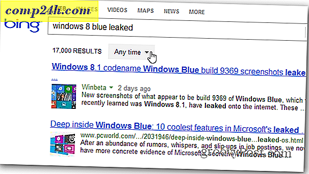 Bing-tip: tijdgebonden zoekresultaten weergeven