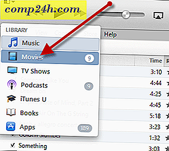 Så här byter du media typ eller kategori för filmer i iTunes