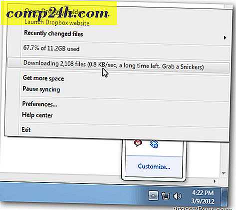 Begræns Dropbox Download / Upload hastighed for at spare på båndbredde