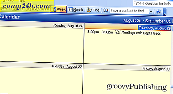 Outlook Tip: Hent Reminder Bell i Kalender