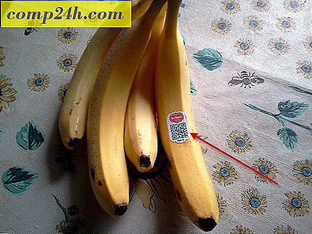 QR-koodit banaaneista - todella?