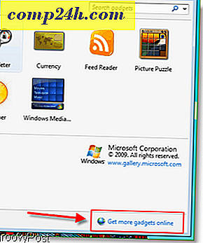 Sådan installeres nye gadgets med Windows 7